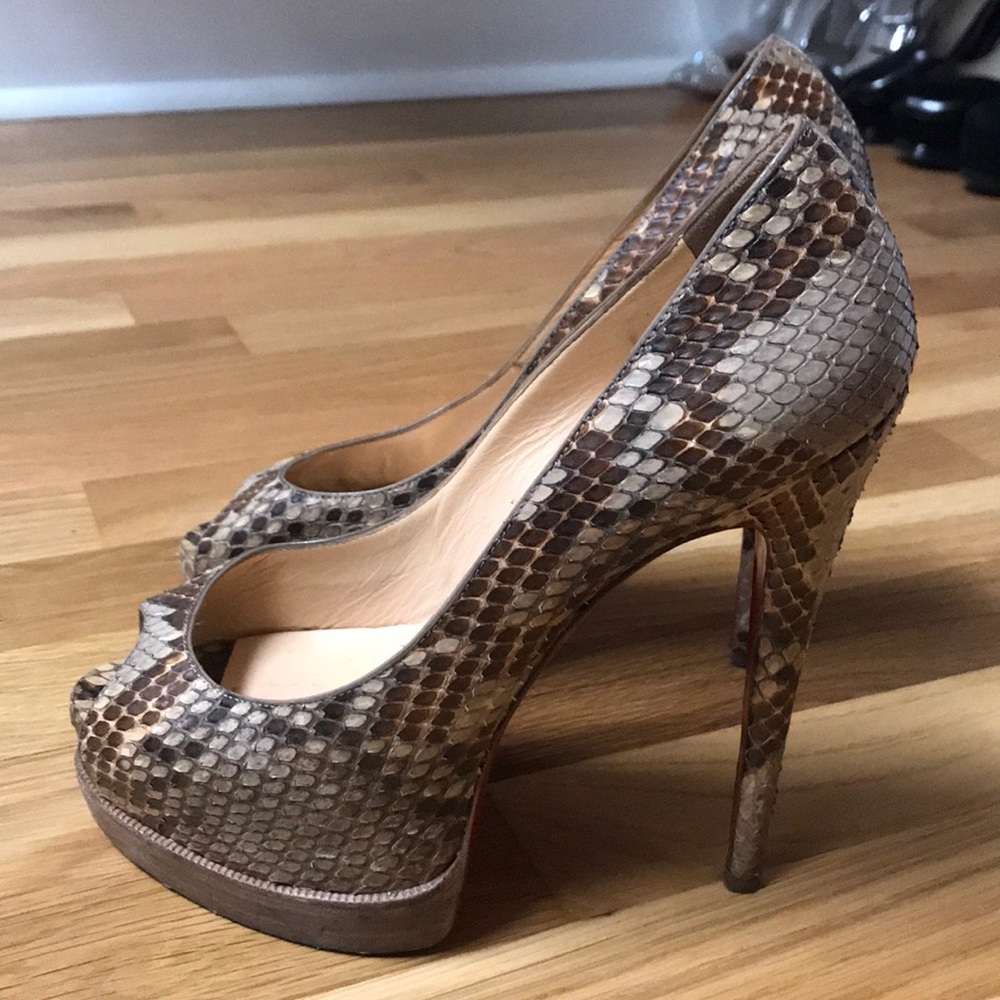 Limited Edition Snake Skin Christian Louboutins